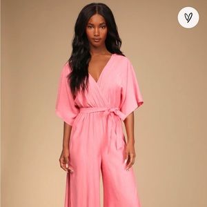 Lulus wide leg jumpsuit!